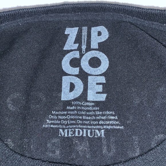 The Rolling Stones North America 2015 ZIP CODE tour medium tee shirt - Picture 8 of 8